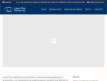 Tablet Screenshot of laserplusmty.com